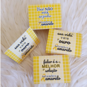 Caixinha De Bombom Setembro Amarelo