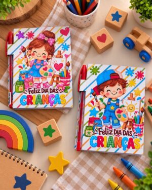 Capa Bloquinho A6 Dia Das Crianças
